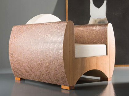 Posatore mosaicista, rivestimenti in mosaico.